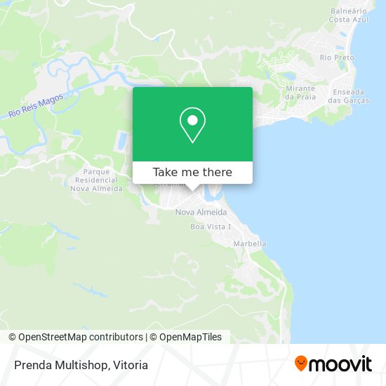 Prenda Multishop map