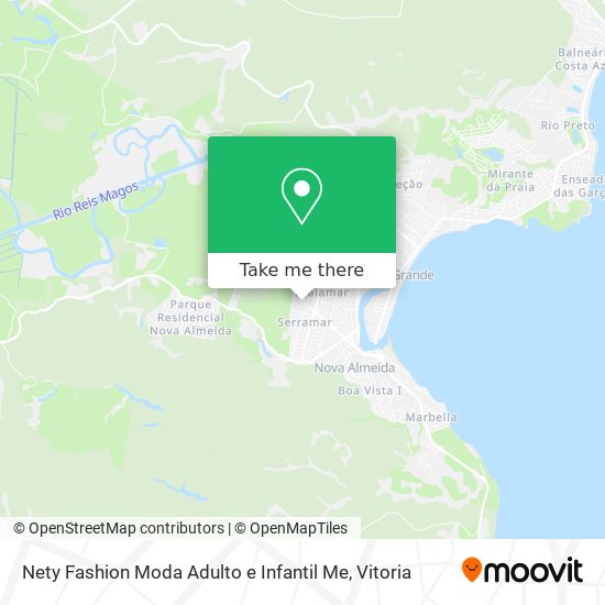 Nety Fashion Moda Adulto e Infantil Me map