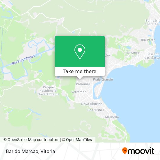 Bar do Marcao map