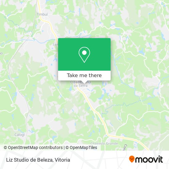 Liz Studio de Beleza map