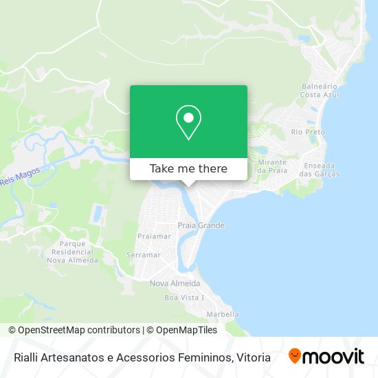 Rialli Artesanatos e Acessorios Femininos map