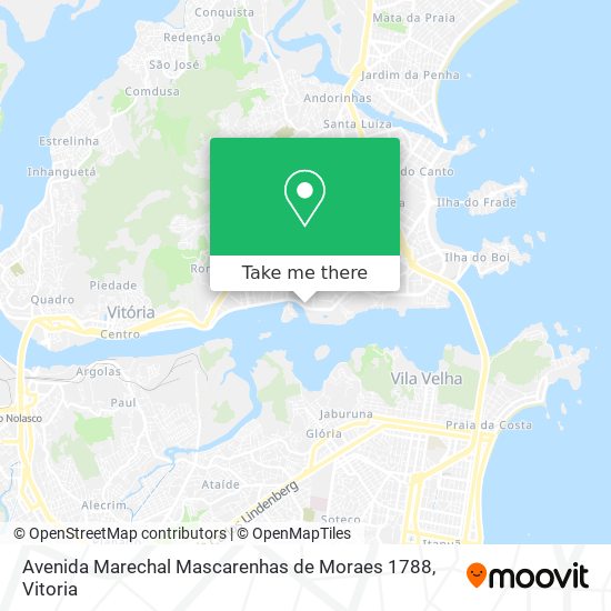 Avenida Marechal Mascarenhas de Moraes 1788 map