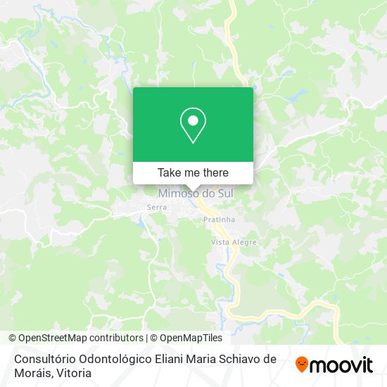 Consultório Odontológico Eliani Maria Schiavo de Moráis map