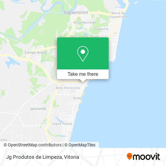 Jg Produtos de Limpeza map