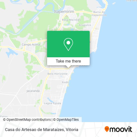 Casa do Artesao de Marataizes map