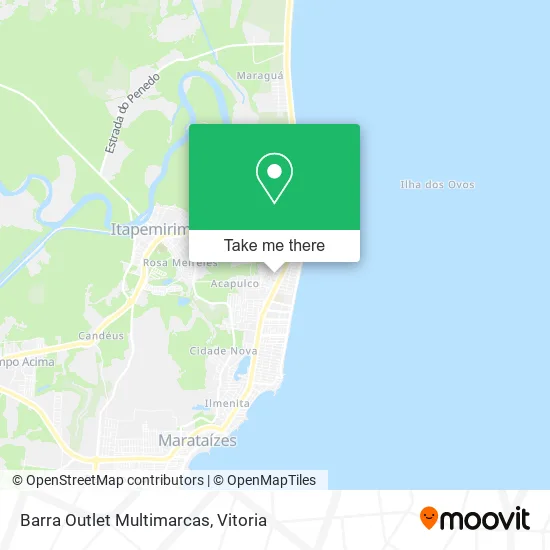 Barra Outlet Multimarcas map