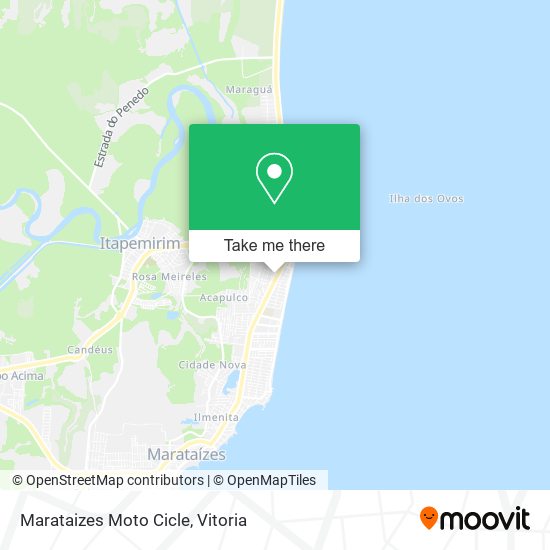 Marataizes Moto Cicle map