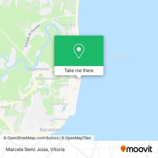 Marcela Semi Joias map