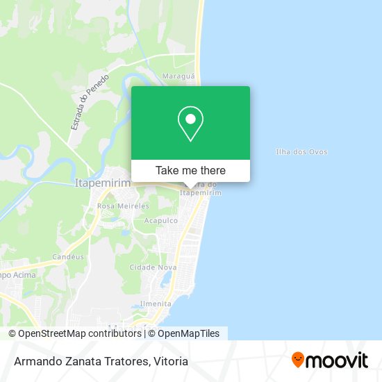 Armando Zanata Tratores map