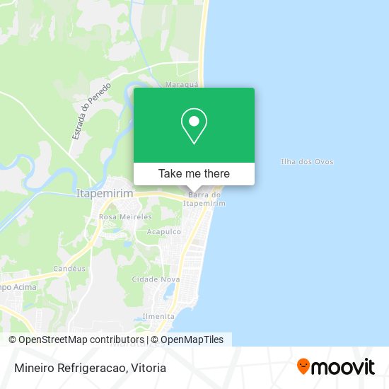 Mineiro Refrigeracao map