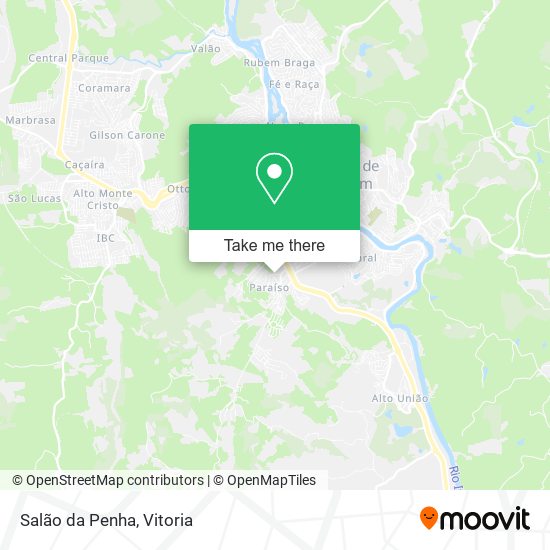 Salão da Penha map