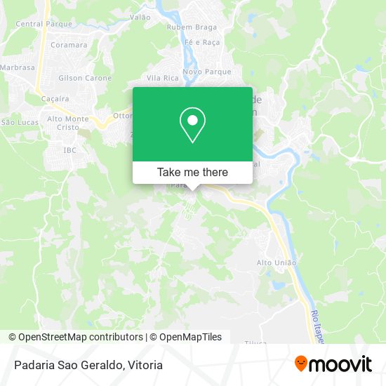 Padaria Sao Geraldo map