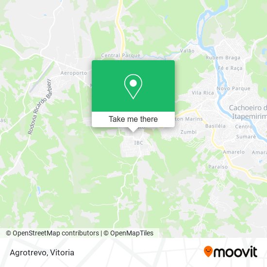 Agrotrevo map