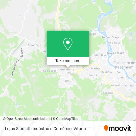 Lojas Sipolatti Indústria e Comércio map