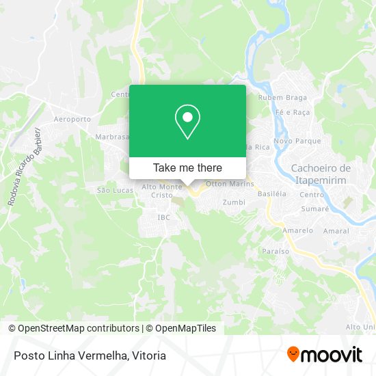 Posto Linha Vermelha map