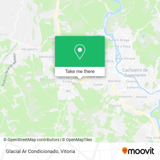 Glacial Ar Condicionado map