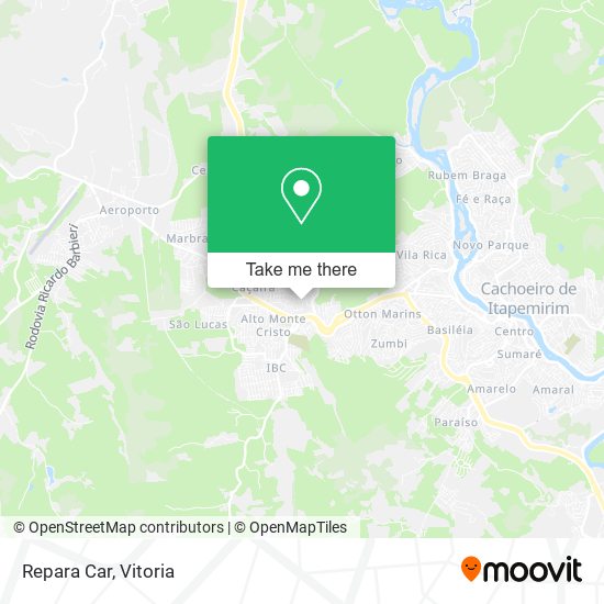 Repara Car map