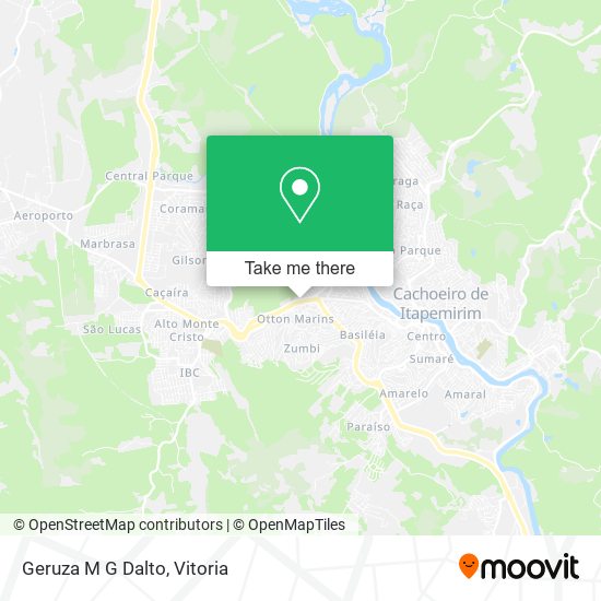 Geruza M G Dalto map
