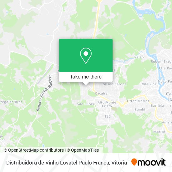 Distribuidora de Vinho Lovatel Paulo França map