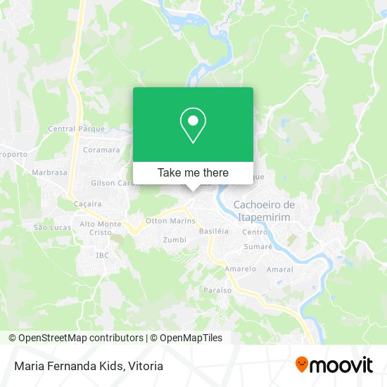 Maria Fernanda Kids map