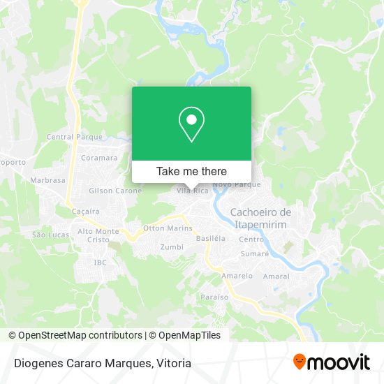 Diogenes Cararo Marques map