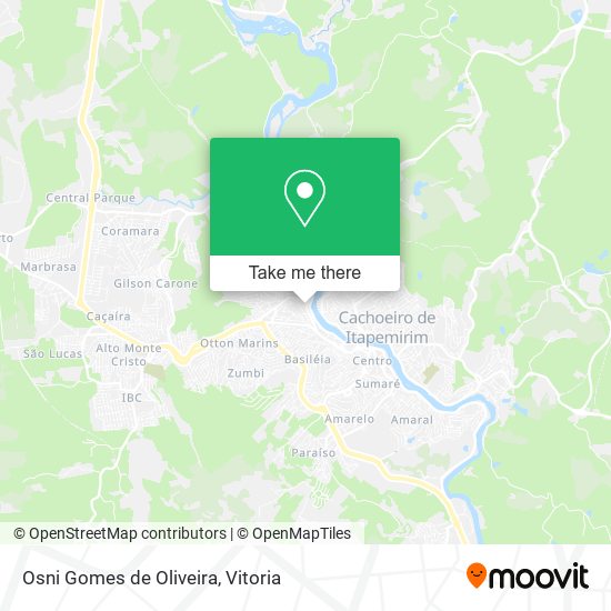 Osni Gomes de Oliveira map