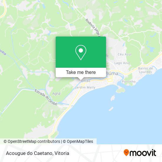 Acougue do Caetano map