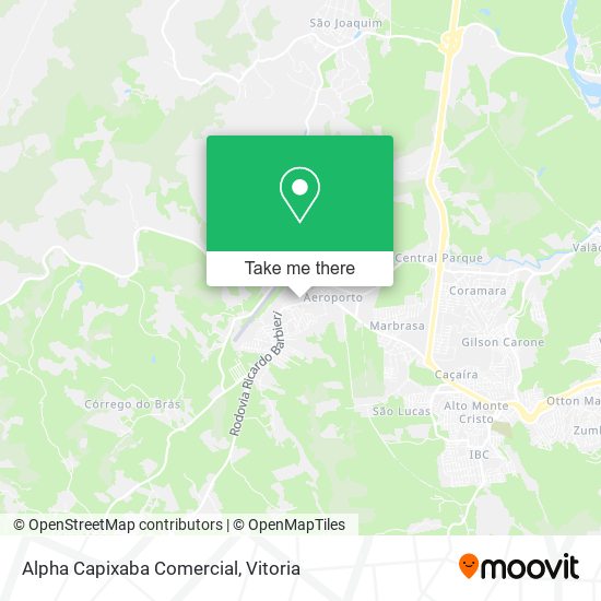 Mapa Alpha Capixaba Comercial