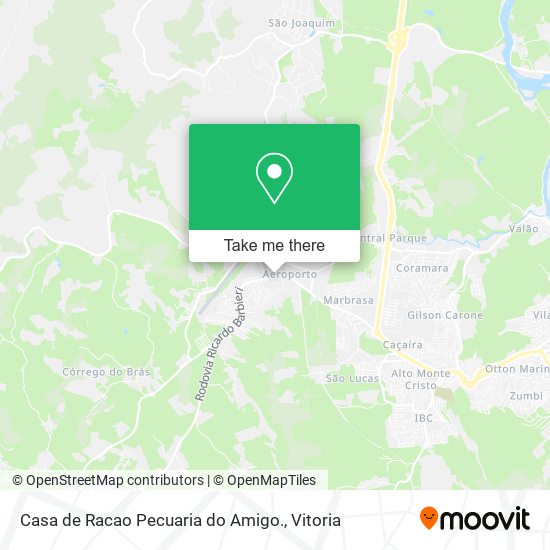Casa de Racao Pecuaria do Amigo. map