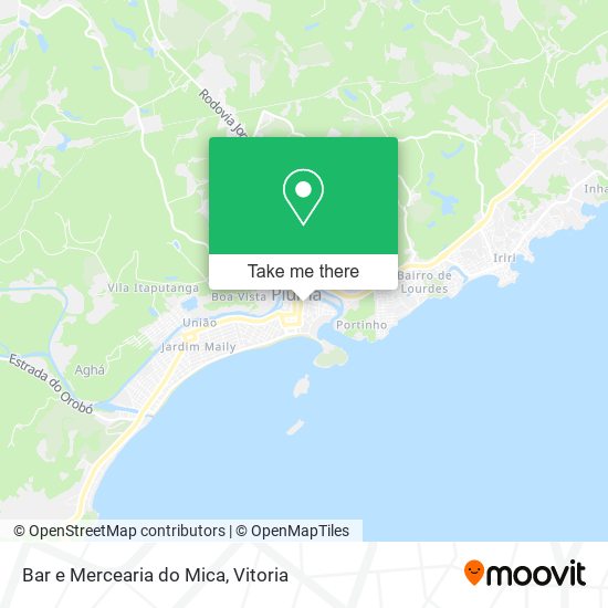 Bar e Mercearia do Mica map