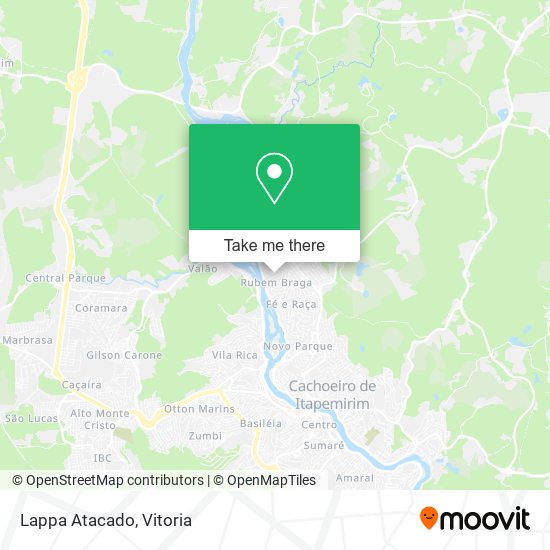 Lappa Atacado map