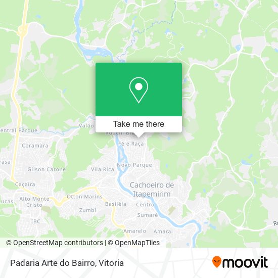 Padaria Arte do Bairro map