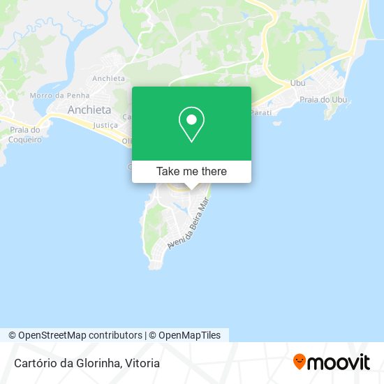 Cartório da Glorinha map
