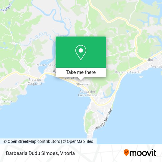 Barbearia Dudu Simoes map