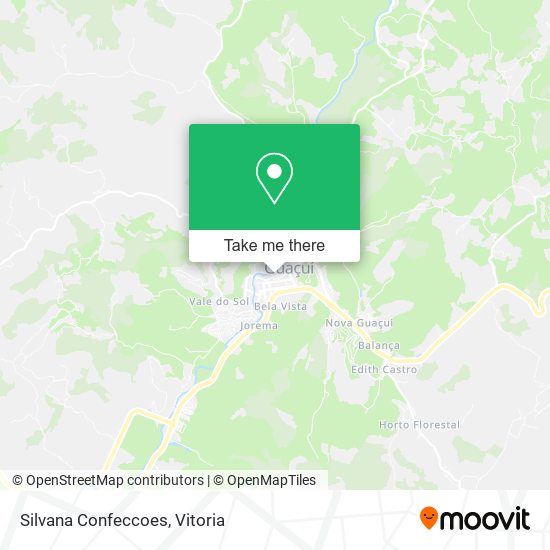 Silvana Confeccoes map