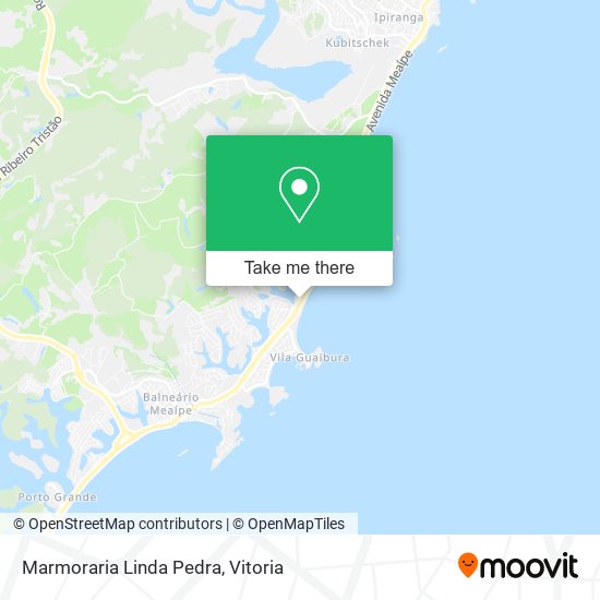 Marmoraria Linda Pedra map
