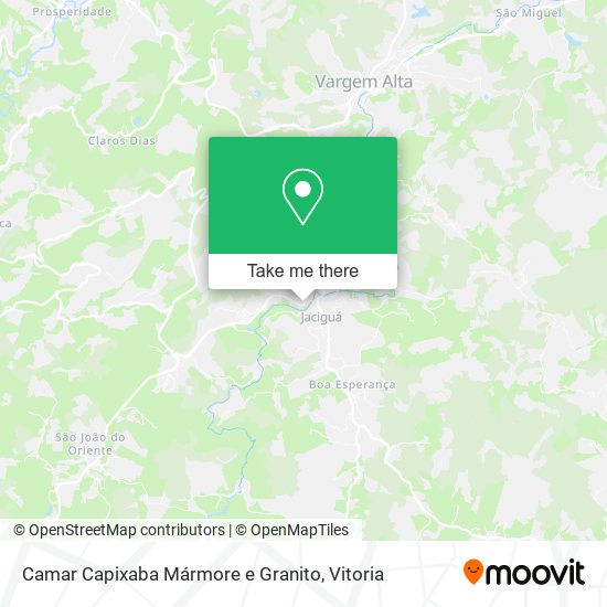 Camar Capixaba Mármore e Granito map