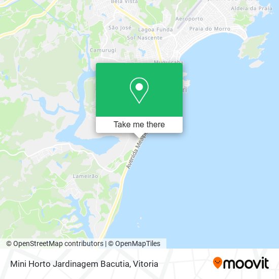 Mini Horto Jardinagem Bacutia map