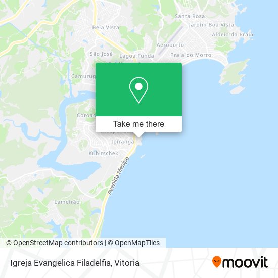Igreja Evangelica Filadelfia map