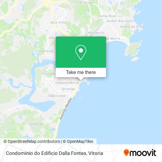 Condominio do Edificio Dalla Fontes map