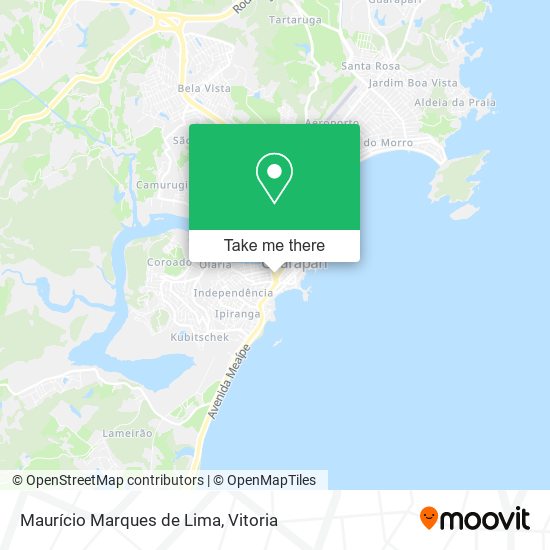 Maurício Marques de Lima map