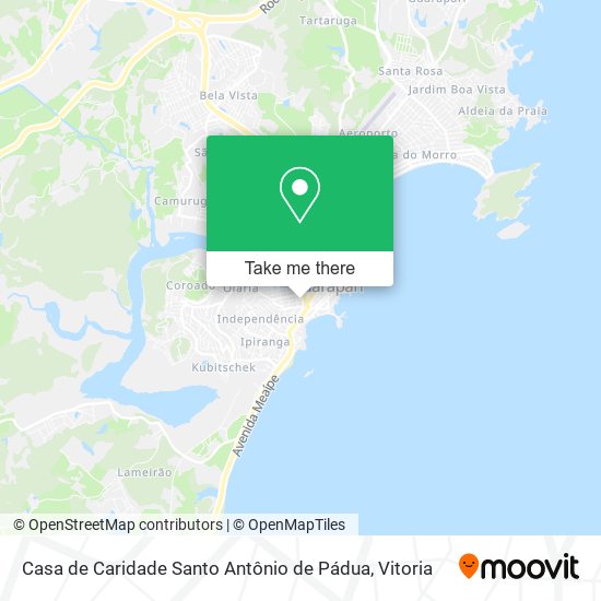 Casa de Caridade Santo Antônio de Pádua map
