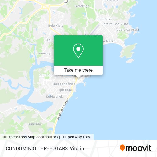 CONDOMINIO THREE STARS map