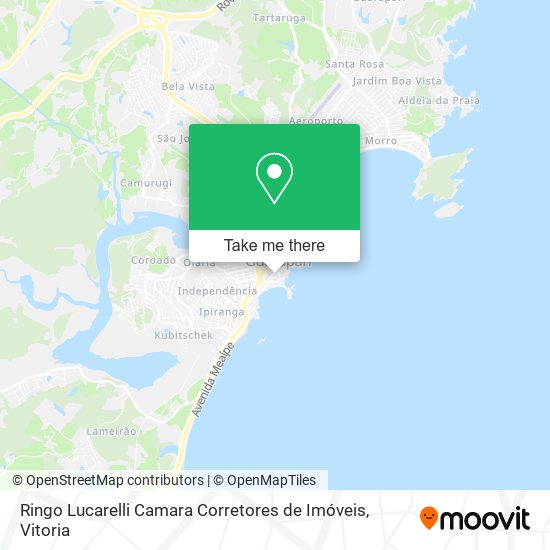 Mapa Ringo Lucarelli Camara Corretores de Imóveis