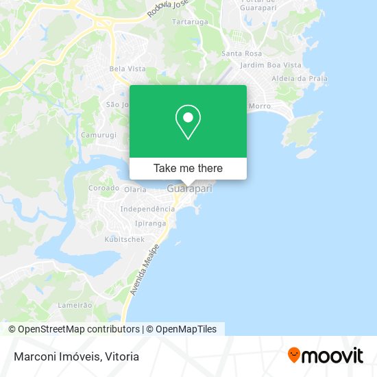 Marconi Imóveis map