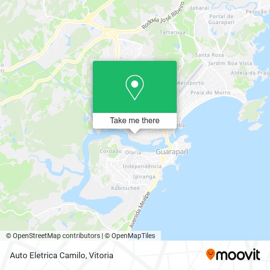 Auto Eletrica Camilo map