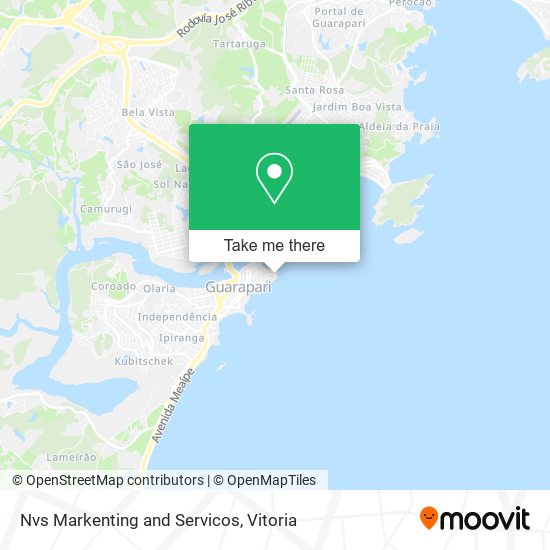Nvs Markenting and Servicos map