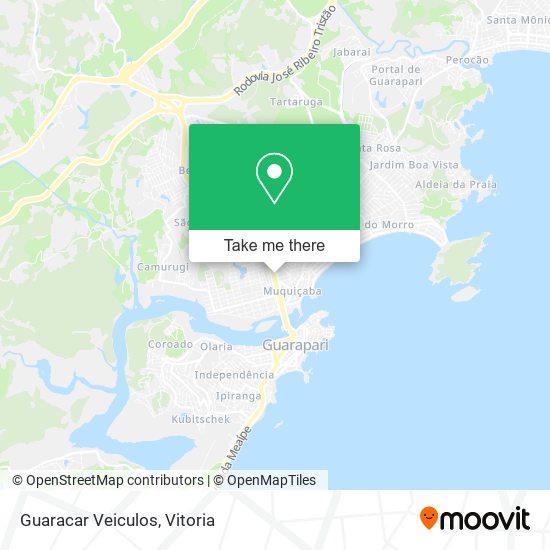 Guaracar Veiculos map