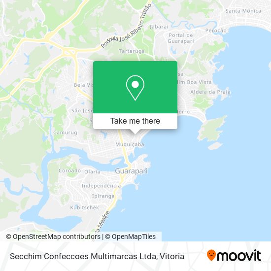 Secchim Confeccoes Multimarcas Ltda map