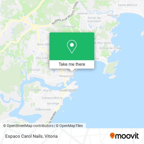 Mapa Espaco Carol Nails